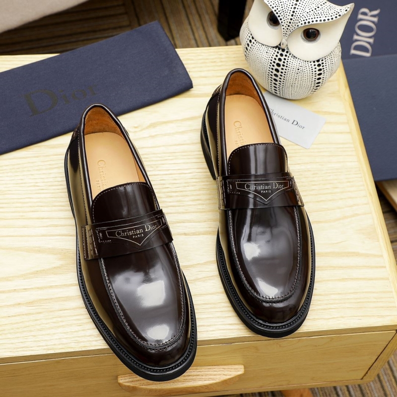 ch**an D*or leather shoes